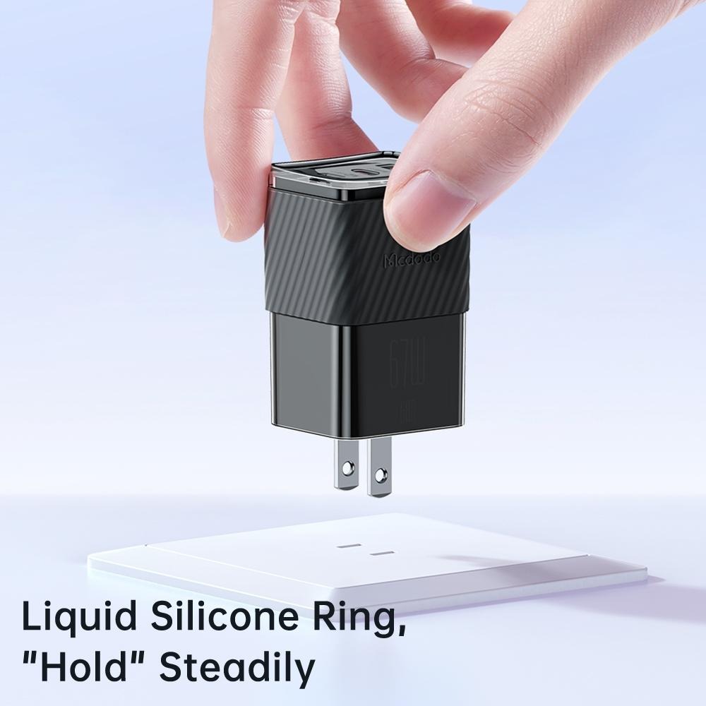 Mcdodo 67瓦超級閃充  氮化鎵五代充電器 快充頭 充電器 蘋果/安卓 適用-細節圖4