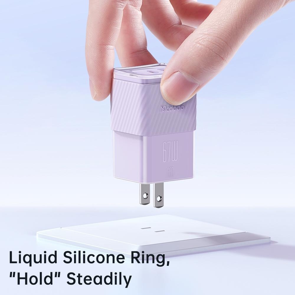 Mcdodo 67瓦超級閃充  氮化鎵五代充電器 快充頭 充電器 蘋果/安卓 適用-細節圖5