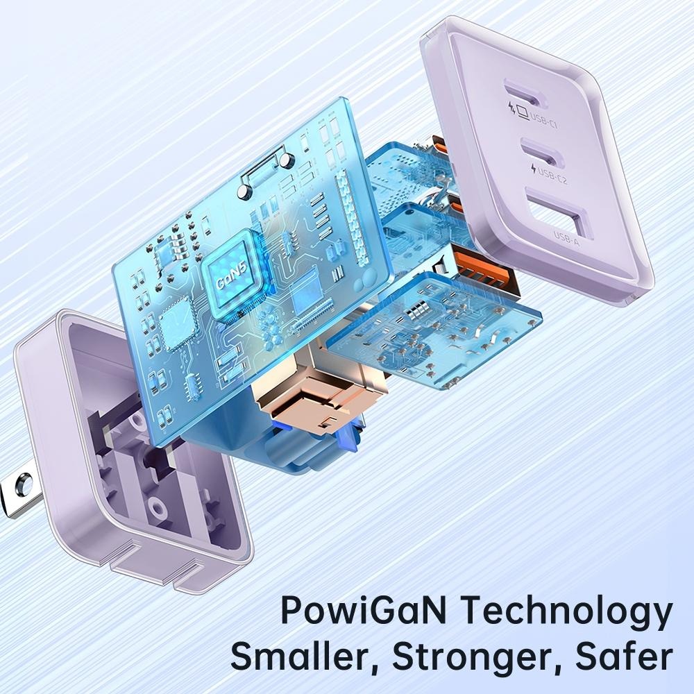 Mcdodo 67瓦超級閃充  氮化鎵五代充電器 快充頭 充電器 蘋果/安卓 適用-細節圖6