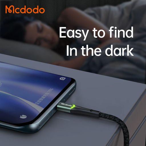 Mcdodo 偉麗系列 智能指示燈 快速充電線 蘋果 iphone TYPE-C 充電線 快充線-細節圖9