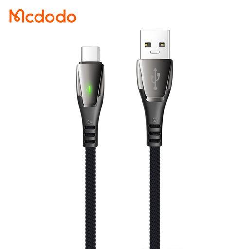 Mcdodo 智能斷電 OPPO 充電線 傳輸線 5A TypeC 支援 VOOC 閃充 保時捷款CA-6790-細節圖2