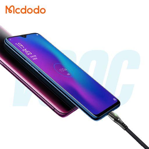 Mcdodo 智能斷電 OPPO 充電線 傳輸線 5A TypeC 支援 VOOC 閃充 保時捷款CA-6790-細節圖5