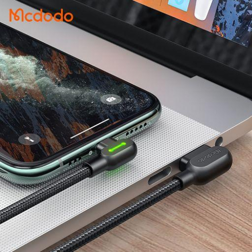 Mcdodo 彎頭電競線 鈕扣雙彎頭 充電線 傳輸線 iPhone 安卓 適用