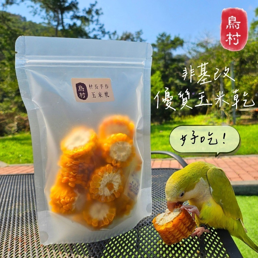 【買五送一】村長手作｜優質玉米乾✨️｜小動物零食 鸚鵡零食 鸚鵡點心 果乾 寵物零食 寵物點心 手工零食 小寵零食-細節圖2