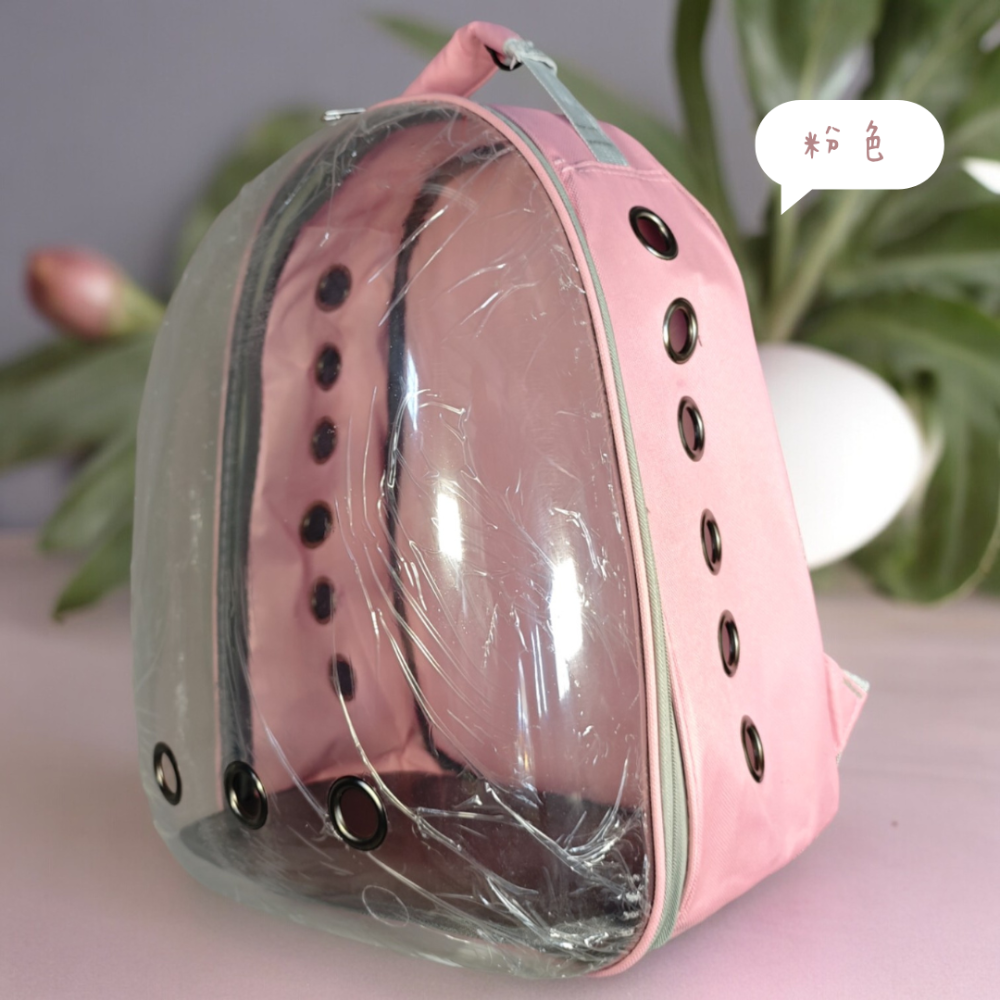 鳥村外出專家✨️ 馬卡龍寵物外出背包｜鸚鵡外出 全景寵物背包 通風高功能鳥籠 通風寵物背包 外出籠 鸚鵡外出-規格圖7