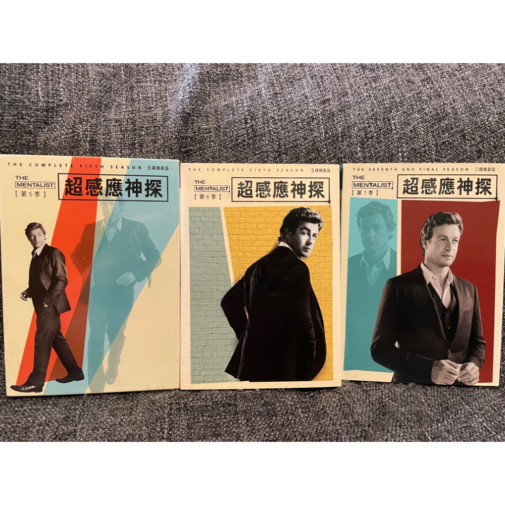 ￼慕樂/ 超感應神探 1-7季 //精裝正版二手DVD 現貨當天出貨/賽門貝克 羅蘋登妮/歐美電視劇 影集-細節圖8