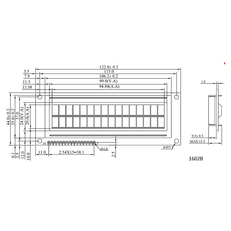 Arduino ESP32 MCU 單晶片 LCD 1602A B 2004A 2004C 12864 2004D-細節圖10