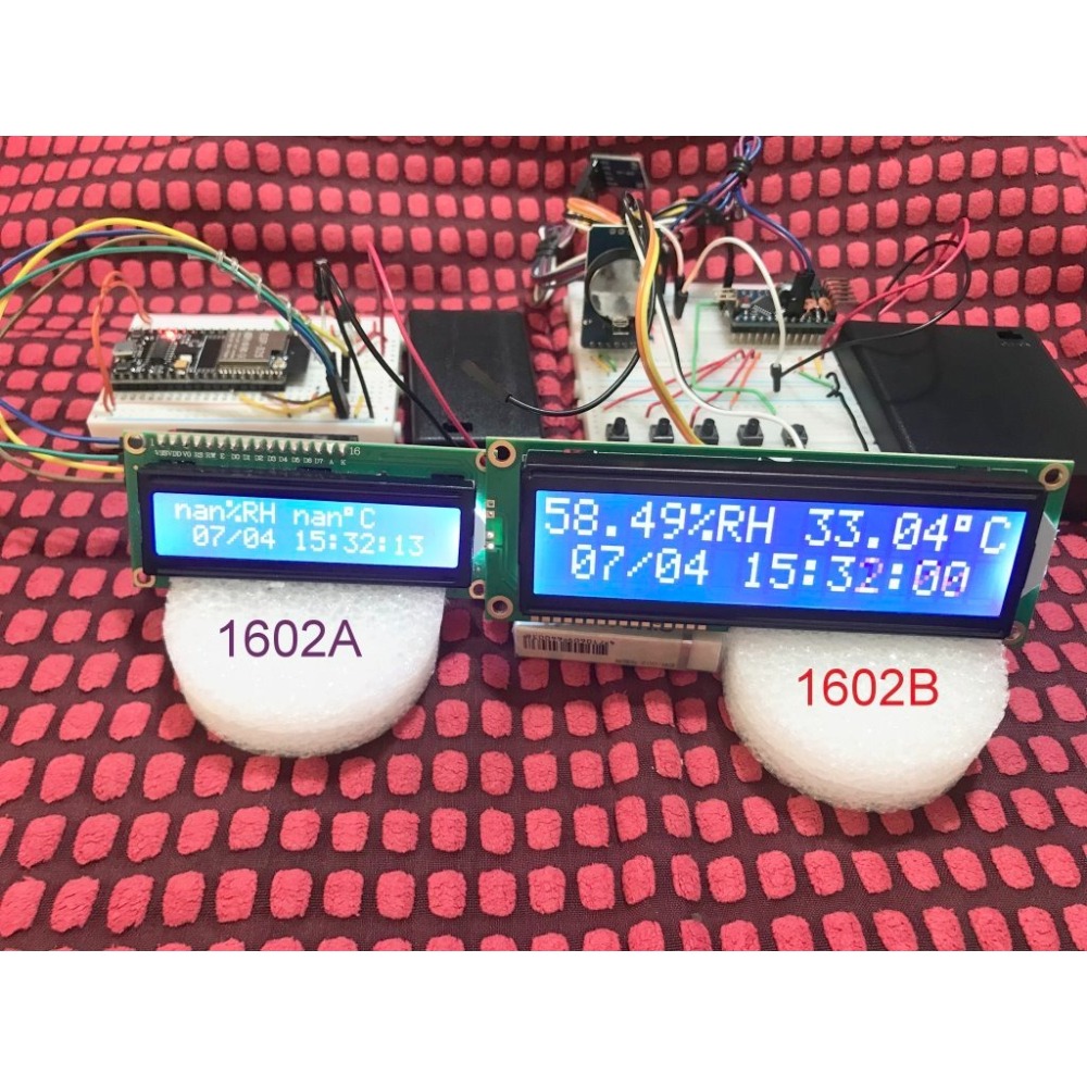 Arduino ESP32 MCU 單晶片 全新 LCD 1602A B 2004A 2004C 2004高解析迷你版-細節圖10