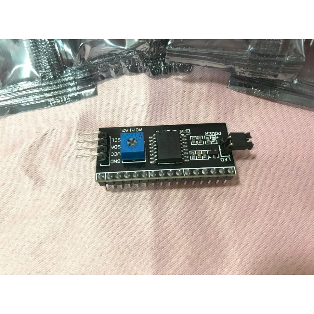 Arduino LCD 1602 2004 轉接板 IIC I2C介面 專案未使用 全新-細節圖2