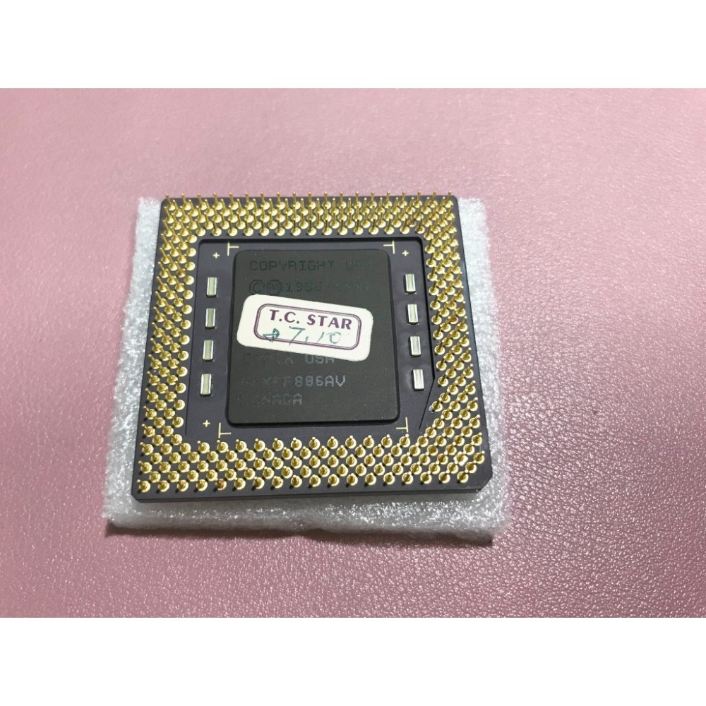 Cyrix 6x86MX PR233 2.9V Socket7 CPU+測試圖【古典精品】-細節圖2