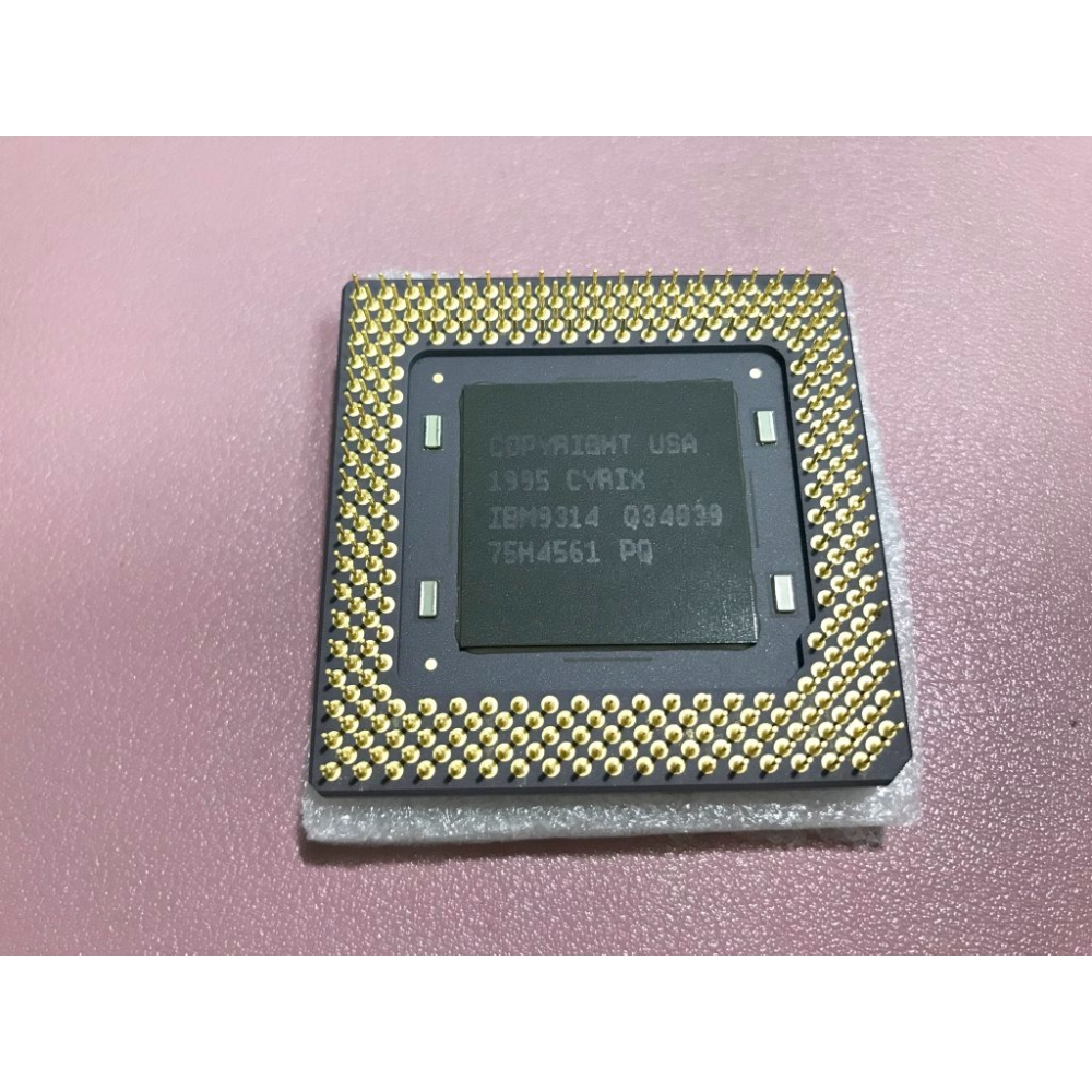 IBM 6x86 p150+ 3.3v Socket7 CPU+測試圖【古典精品】-細節圖2