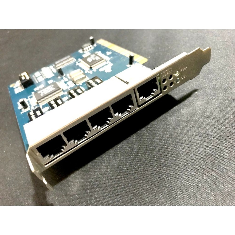 VIA PCI VT86C926 5PORT  工業伺服器 網路卡-細節圖3