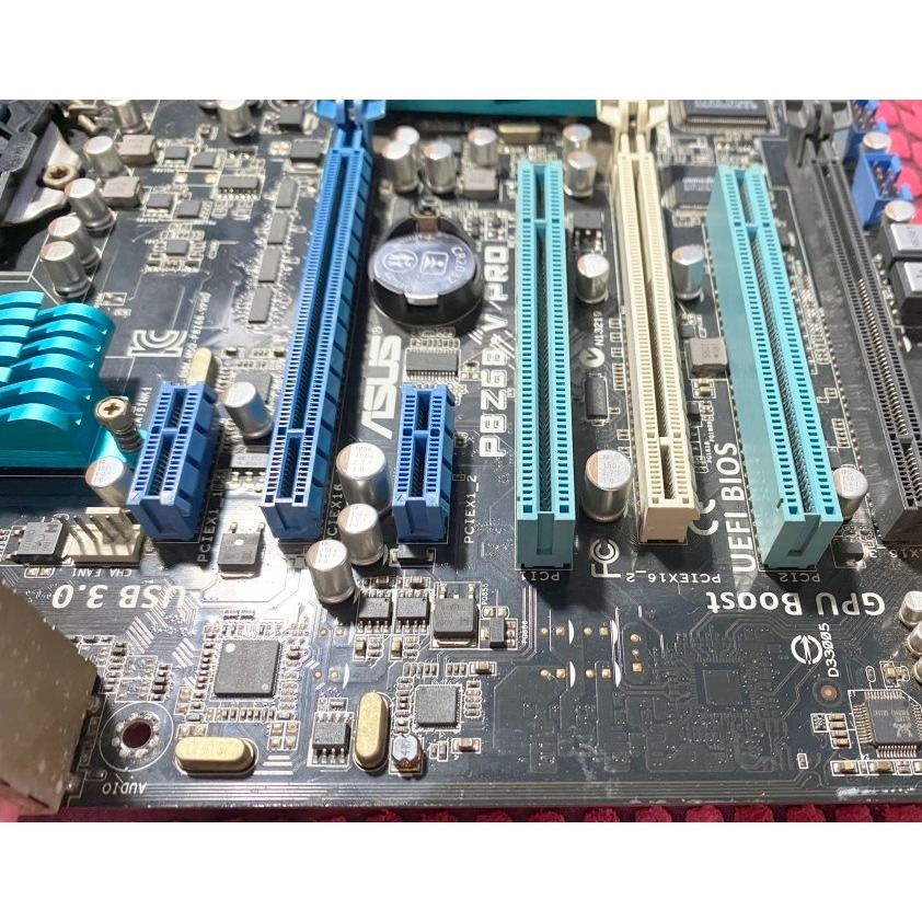 ASUS P8Z68-V PRO/GEN3  故障 可開機 有畫面 會爆power 殺肉機 當壞的賣 有擋板 詳內述-細節圖3