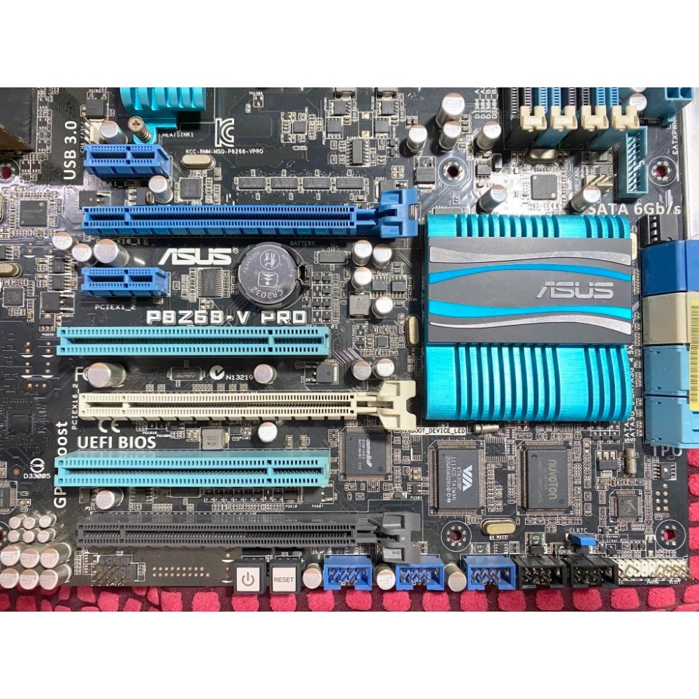 ASUS P8Z68-V PRO/GEN3  故障 可開機 有畫面 會爆power 殺肉機 當壞的賣 有擋板 詳內述-細節圖5