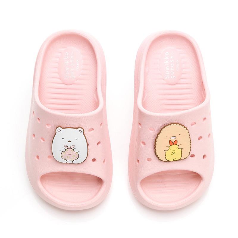 台灣製   現貨+預購🌟角落小夥伴 兒童輕量拖鞋 防水 速乾 日本角落生物 防滑拖鞋 幼童鞋 中童 大童-細節圖2