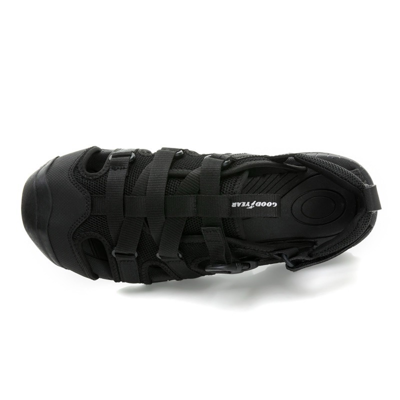 GOODYEAR 現貨+預購✨固特異  男士護趾織帶磁扣運動涼鞋  透氣防滑 溯溪鞋 水陸鞋-細節圖8