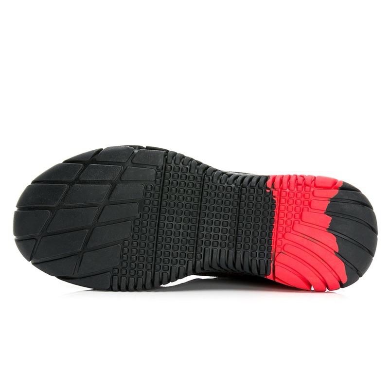 固特異 現貨+預購✨GOODYEAR   鋼頭鞋 工作鞋 多功能運動鞋 凱夫拉防穿刺 鞋頭護趾強化 透氣網布✨黑紅-細節圖7