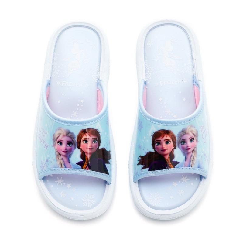 台灣製 現貨+預購✨冰雪奇緣 FROZEN 安娜 艾莎 淑女 兒童 拖鞋 耐磨 止滑 公主拖鞋 幼兒園-細節圖2