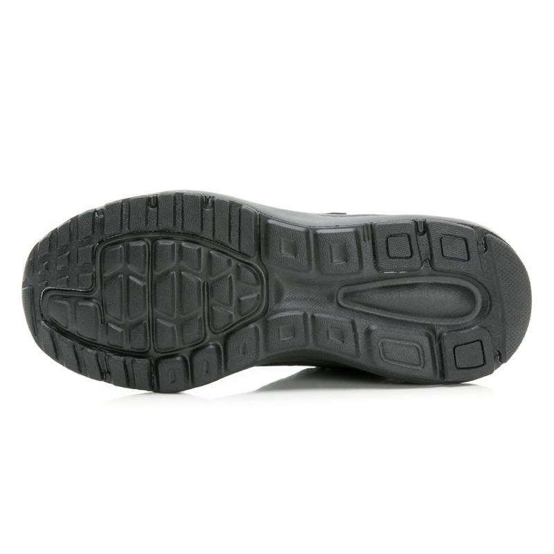 ARNOR  兒童輕量 防潑水 寬楦運動鞋 慢跑鞋 透氣 緩震 夜間反光 黑色運動鞋-細節圖5