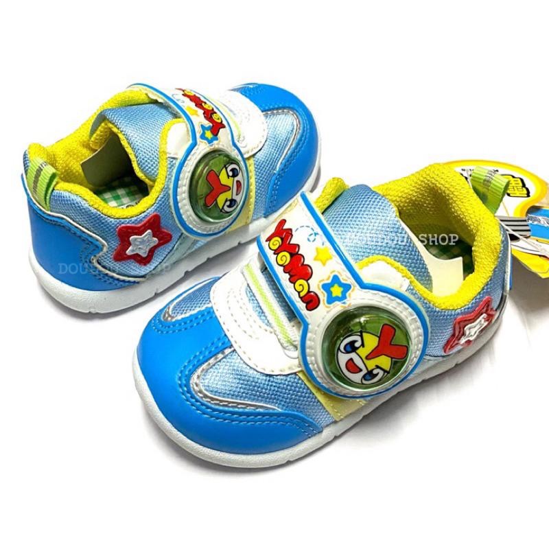 台灣製  現貨 限量降售🌟YoYoMan電燈運動鞋  兒童輕量透氣運動鞋 止滑 防臭 幼童鞋 小童 （14號）-細節圖6