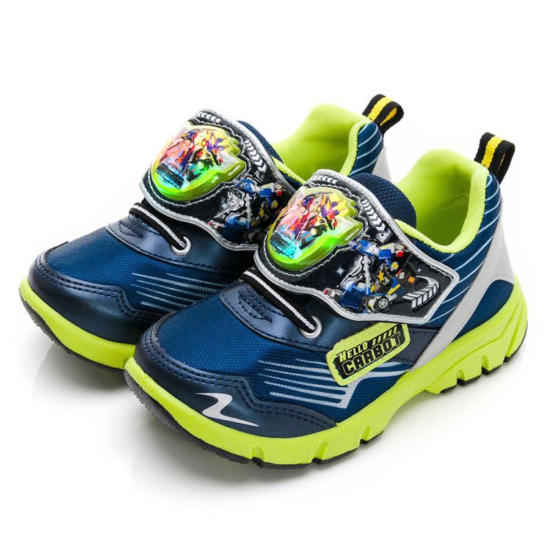 台灣製 現貨+預購🌟 衝鋒戰士 CARBOT兒童電燈運動鞋 透氣 止滑 防臭 帥氣球鞋 中童 大童-細節圖2