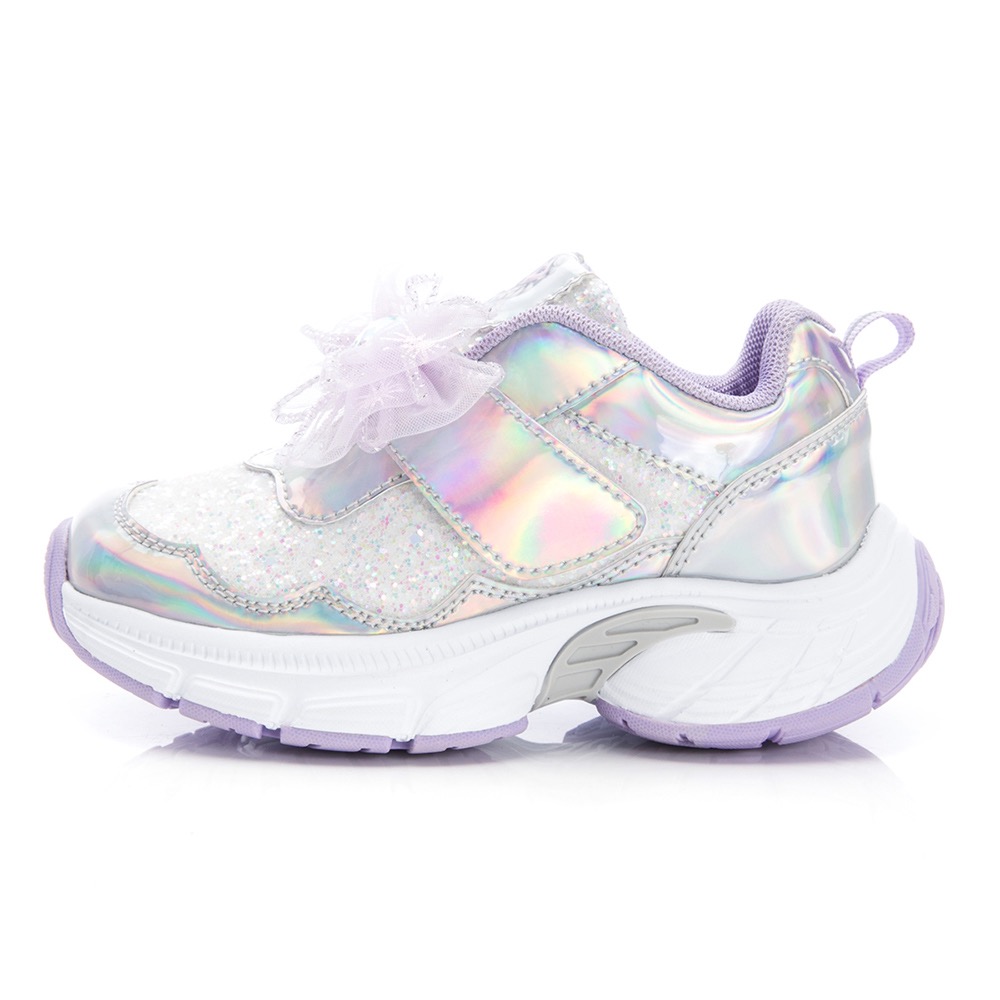 專櫃鞋品   現貨+預購🌟冰雪奇緣  Frozen 蝴蝶結輕量底燈鞋 湖水藍  兒童球鞋 慢跑鞋 女童 中大童鞋-細節圖4