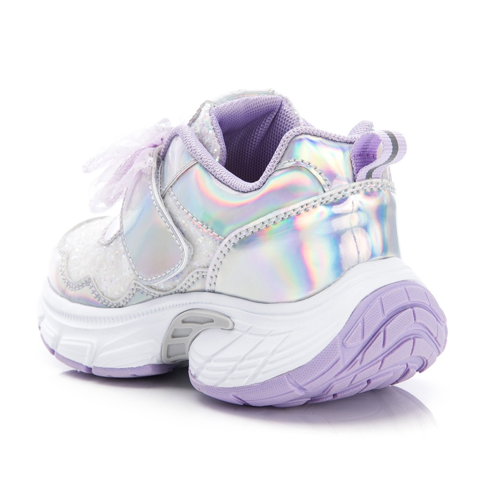 專櫃鞋品   現貨+預購🌟冰雪奇緣  Frozen 蝴蝶結輕量底燈鞋 湖水藍  兒童球鞋 慢跑鞋 女童 中大童鞋-細節圖5