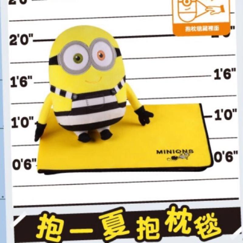 全家 小小兵瘋狂實驗室 神偷奶爸3 玩偶抱枕毯-細節圖4