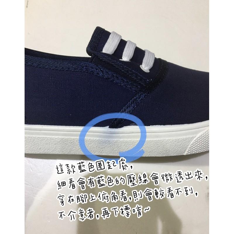 ☆【春夏新品-日韓雜誌推薦款 偽鞋帶平底休閒懶人鞋/帆布鞋】 ☆ 黑 / 白 / 灰 / 藍-細節圖6