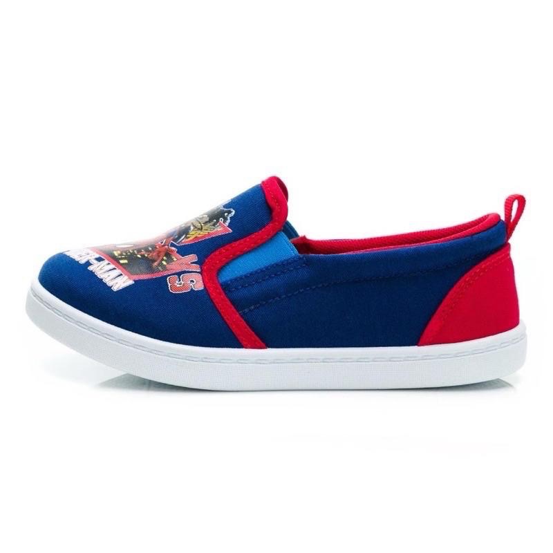 台灣製 現貨 正版授權☆ 限量特惠✨Marvel 蜘蛛人 兒童室內鞋 透氣 止滑 耐磨 兒童布鞋 懶人鞋-細節圖3