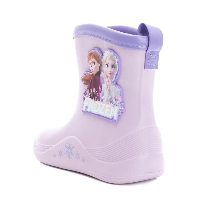 台灣 現貨+預購🌈正版授權☆ Frozen 冰雪奇緣 兒童雨鞋 輕量 防水 柔軟 舒適 穿脫便利 兒童雨靴☆ 紫-細節圖3