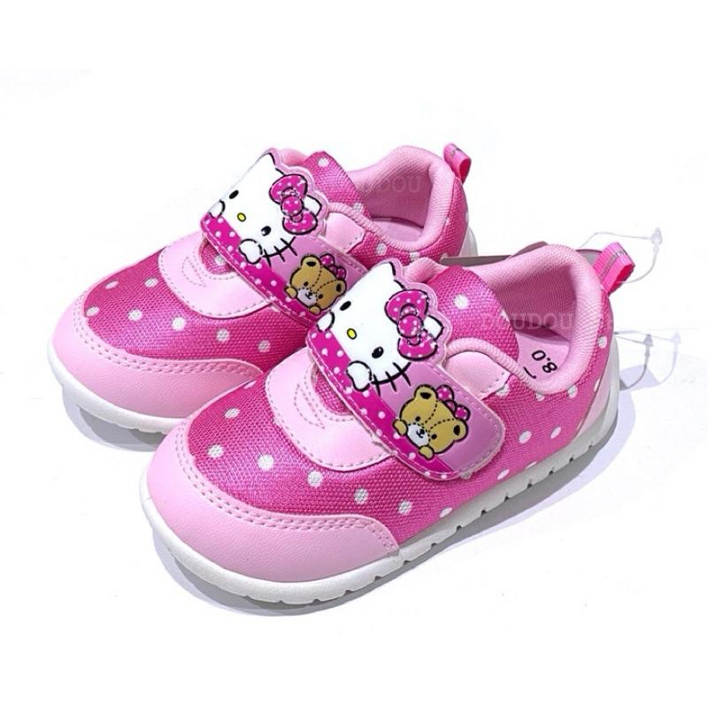 台灣製 現貨🌈限量特惠🎀三麗鷗Kitty Melody LaLa女童運動鞋 透氣 止滑 學步鞋 女童 幼童 小童 中童-細節圖7