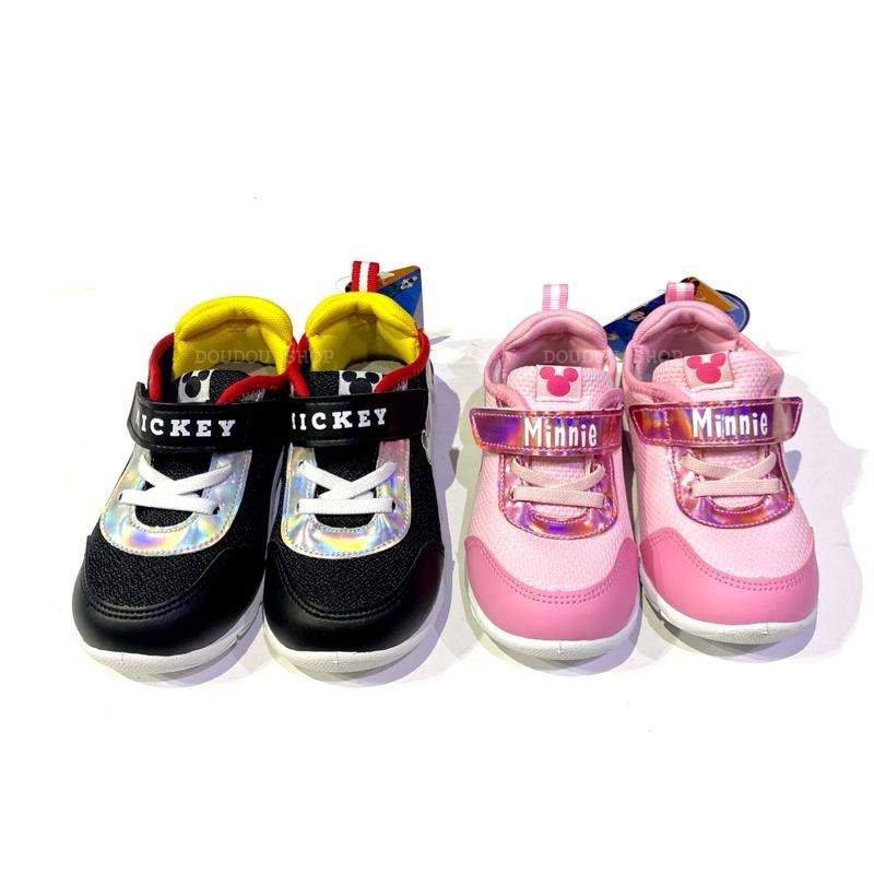 台灣製 現貨 專櫃鞋🌟Disney 米奇 米妮 護腳 兒童布鞋  兒童運動鞋 透氣 止滑 柔軟 男童 女童 中童 學步鞋-細節圖3
