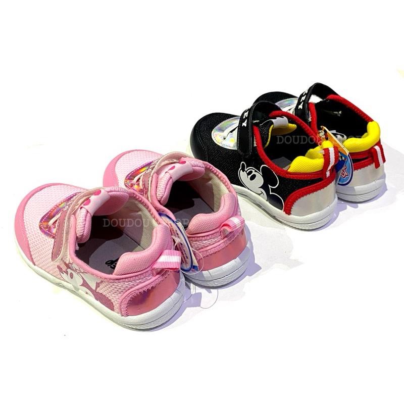 台灣製 現貨 專櫃鞋🌟Disney 米奇 米妮 護腳 兒童布鞋  兒童運動鞋 透氣 止滑 柔軟 男童 女童 中童 學步鞋-細節圖6