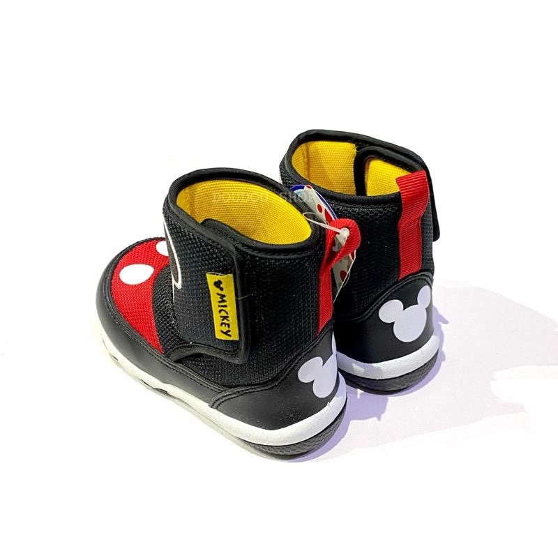 台灣製✨現貨 限量特惠🌈專櫃鞋品☆Disney 米奇 Mickey  短筒 兒童布鞋 柔軟 止滑 兒童短靴 男童 女童-細節圖5