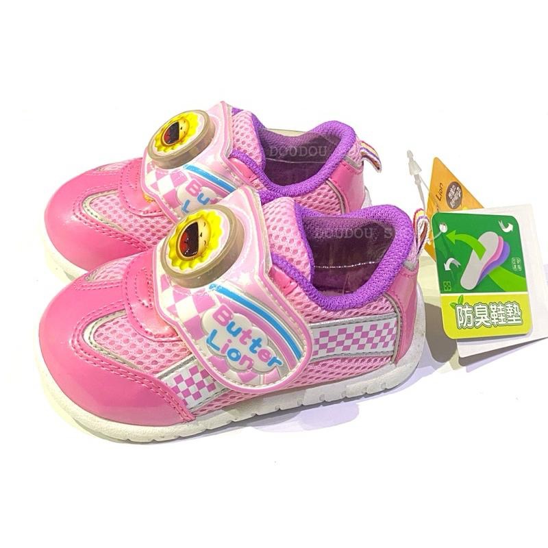 台灣製✨限量特惠🔥專櫃鞋品 現貨🌟奶油獅 兒童運動鞋   透氣 止滑 兒童球鞋   學步鞋 女童 小童  粉15號-細節圖3