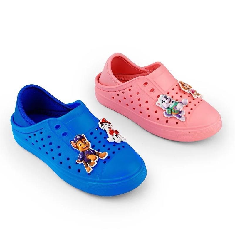 台灣製 限量降售 汪汪隊 兒童 防水 洞洞鞋 可後踩 速乾 透氣  一體成型 輕量 止滑  休閒懶人鞋 輕便鞋 天天-細節圖5