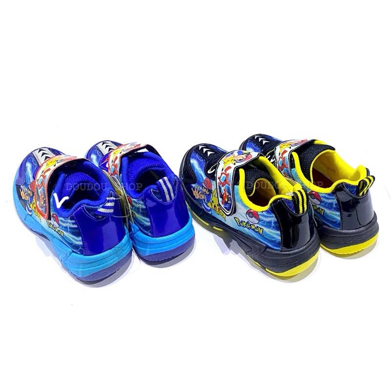 台灣製 現貨 限量特惠🌟寶可夢 Pokémon 電燈 運動鞋 透氣 耐磨 止滑 兒童球鞋 精靈寶可夢 皮卡丘 兒童運動鞋-細節圖4