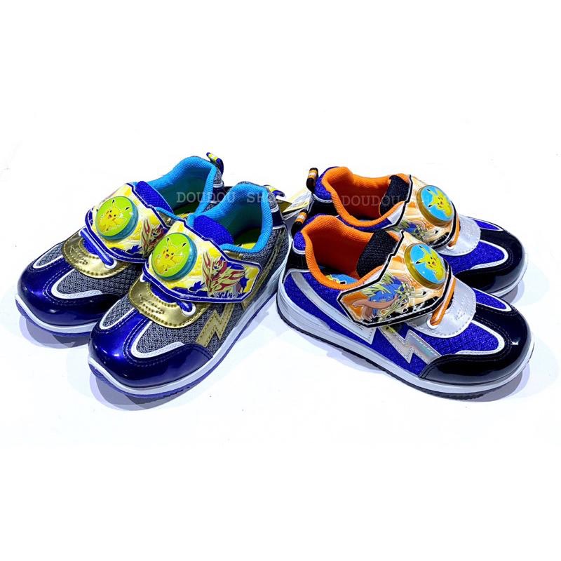 台灣製 現貨 限量特惠🌟寶可夢 Pokémon 電燈 運動鞋 透氣 耐磨 止滑 兒童球鞋 精靈寶可夢 皮卡丘 兒童運動鞋-細節圖7