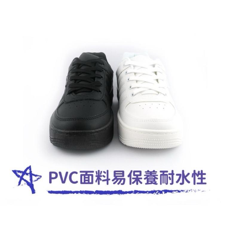 台灣製 現貨+預購✨男 寬楦 防潑水 厚底 運動鞋 板鞋 止滑 耐磨 舒適 休閒鞋 球鞋 全白 白鞋 白色運動鞋-細節圖4