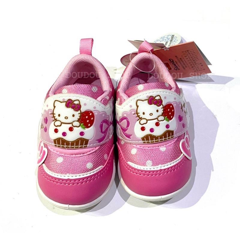 台灣製  現貨🌟專櫃鞋品🎀Hello Kitty 學步鞋 寶寶鞋 柔軟 透氣 止滑  抗菌鞋墊 女童 幼童 正版授權-細節圖2
