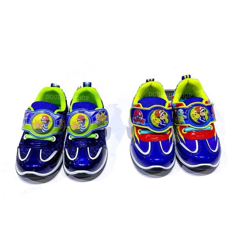 台灣製 現貨🌟寶可夢 Pokémon電燈 運動鞋 透氣 耐磨 止滑 兒童球鞋 休閒運動鞋 精靈寶可夢 皮卡丘 兒童運動鞋-細節圖2