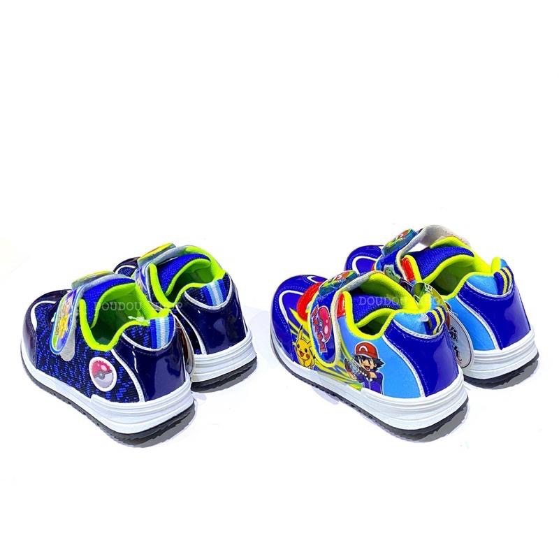 台灣製 現貨🌟寶可夢 Pokémon電燈 運動鞋 透氣 耐磨 止滑 兒童球鞋 休閒運動鞋 精靈寶可夢 皮卡丘 兒童運動鞋-細節圖4