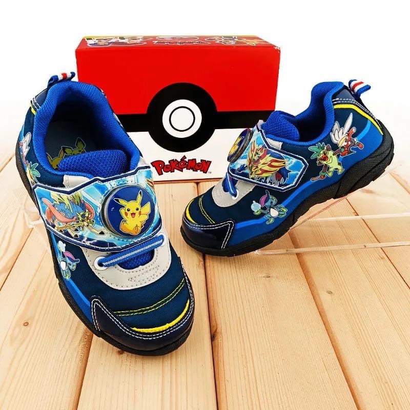 台灣製 現貨🌟寶可夢 Pokémon電燈 運動鞋 透氣 耐磨 止滑 兒童球鞋 休閒運動鞋 精靈寶可夢 皮卡丘 兒童運動鞋-細節圖8
