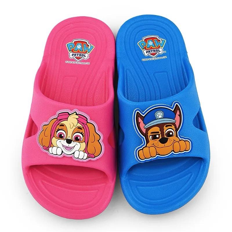 台灣製 現貨🌟汪汪隊 輕量 防水 一片式拖鞋 兒童拖鞋 男童 女童 中童 小童 兒童 速乾 防水拖鞋 天天 一體成型-細節圖2
