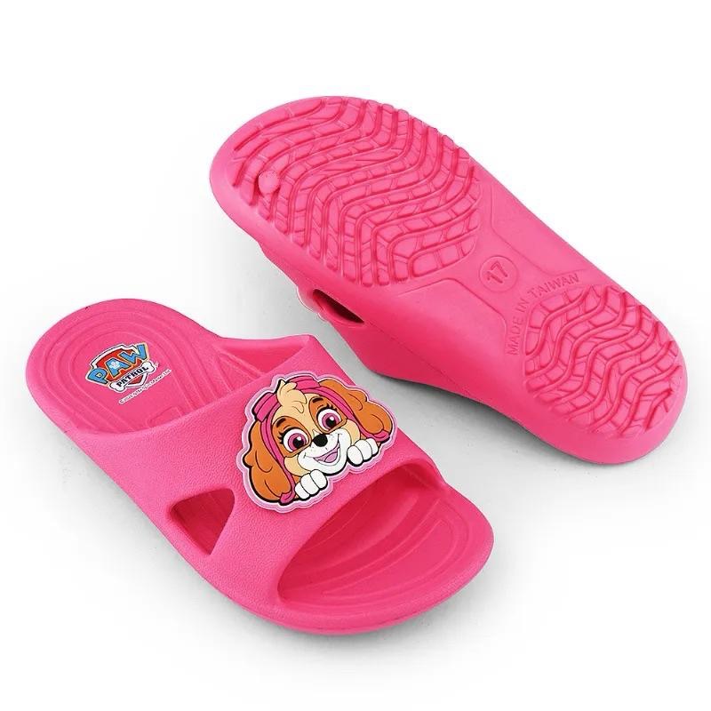 台灣製 現貨🌟汪汪隊 輕量 防水 一片式拖鞋 兒童拖鞋 男童 女童 中童 小童 兒童 速乾 防水拖鞋 天天 一體成型-細節圖4