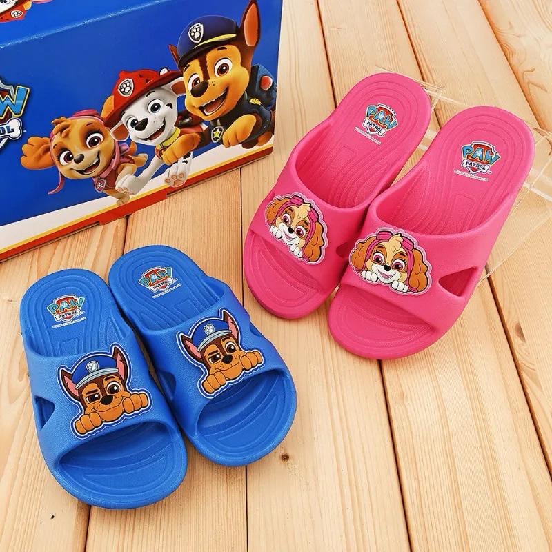 台灣製 現貨🌟汪汪隊 輕量 防水 一片式拖鞋 兒童拖鞋 男童 女童 中童 小童 兒童 速乾 防水拖鞋 天天 一體成型-細節圖5