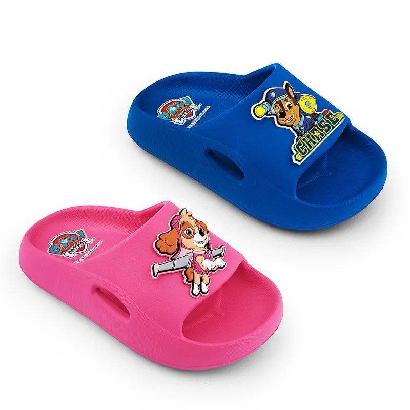 台灣製 現貨🌟汪汪隊 輕量 防水 一片式拖鞋 兒童拖鞋 男童 女童 中童 小童 兒童 速乾 防水拖鞋 天天 一體成型-細節圖6