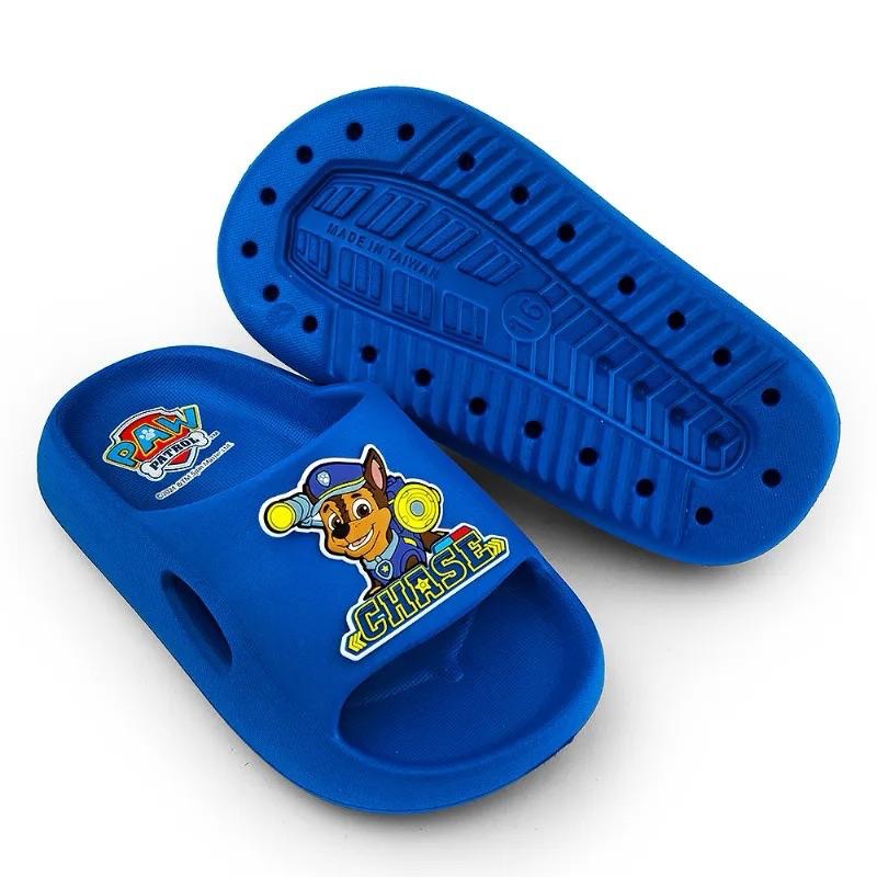 台灣製 現貨🌟汪汪隊 輕量 防水 一片式拖鞋 兒童拖鞋 男童 女童 中童 小童 兒童 速乾 防水拖鞋 天天 一體成型-細節圖7