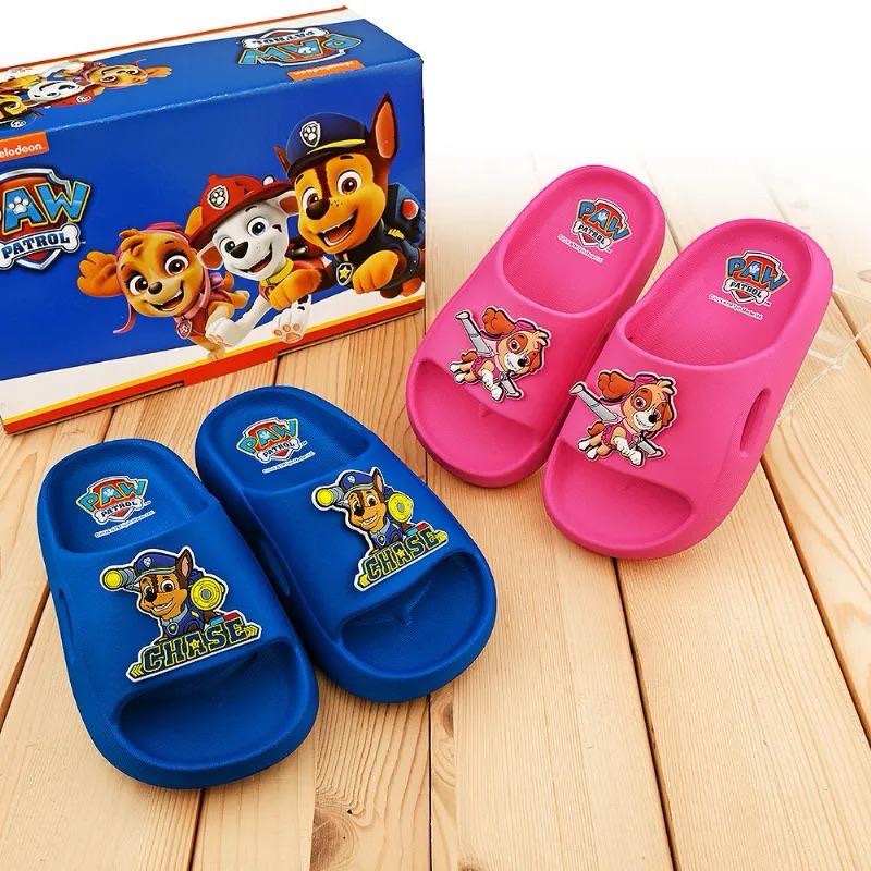 台灣製 現貨🌟汪汪隊 輕量 防水 一片式拖鞋 兒童拖鞋 男童 女童 中童 小童 兒童 速乾 防水拖鞋 天天 一體成型-細節圖8